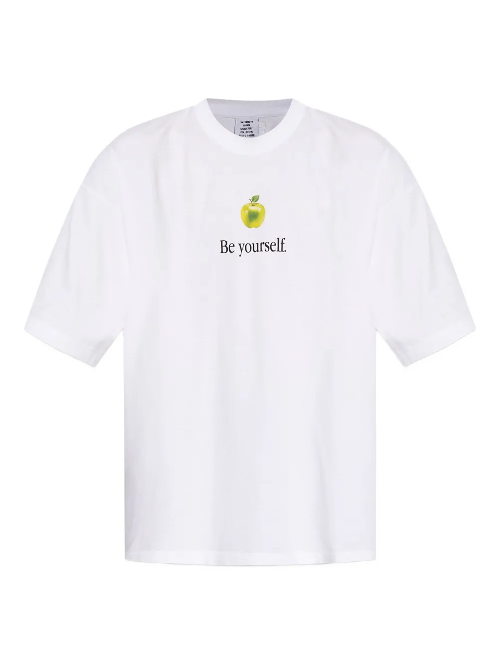 VETEMENTS - Men Be Yourself Oversized T-Shirt - 4