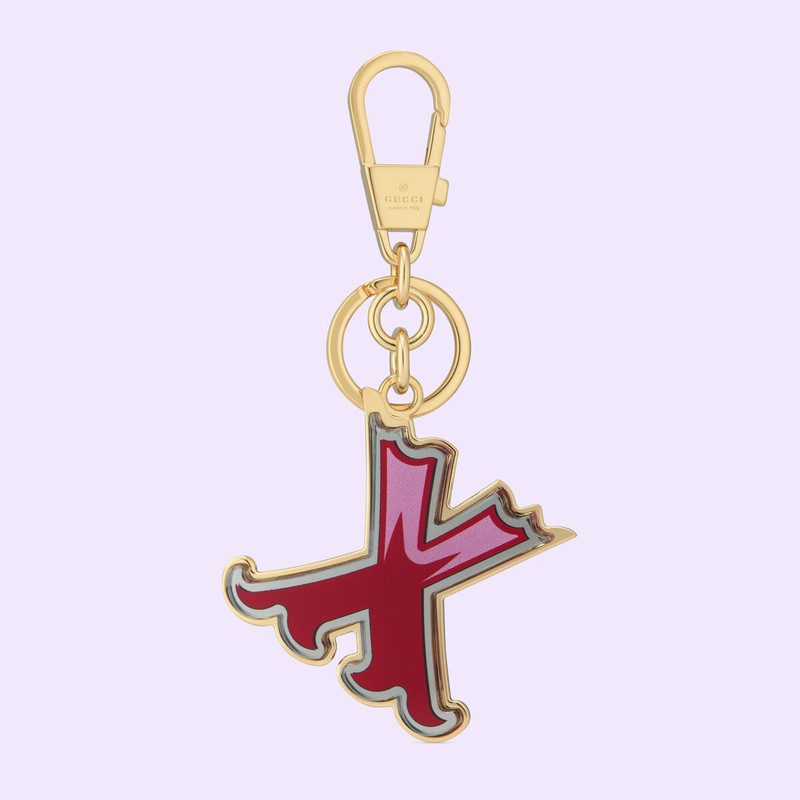 Letter X Plexiglas keychain 1