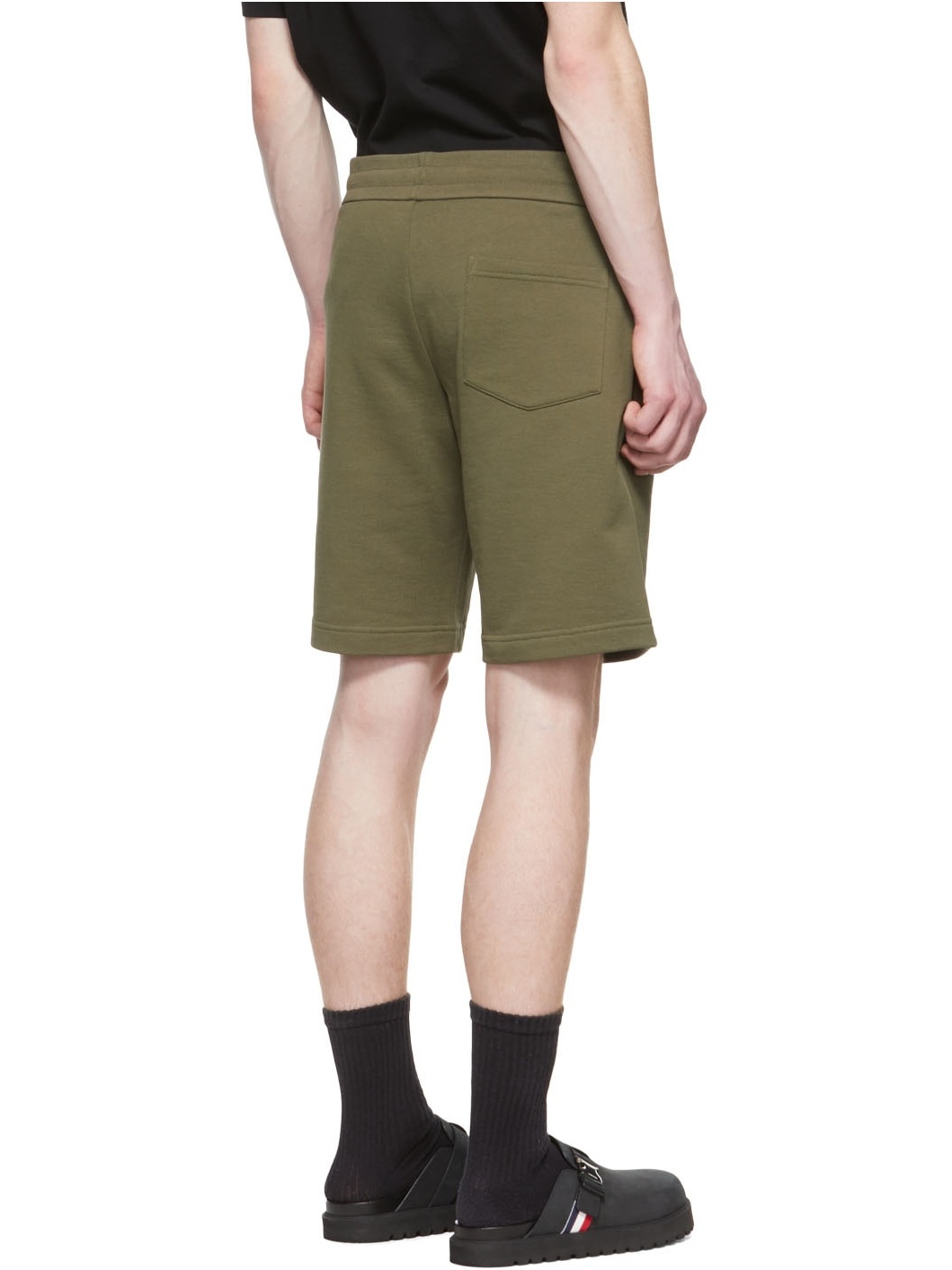 Khaki Cotton Shorts - 3