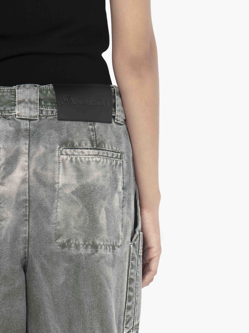 WIDE LEG CARGO TROUSERS - 5