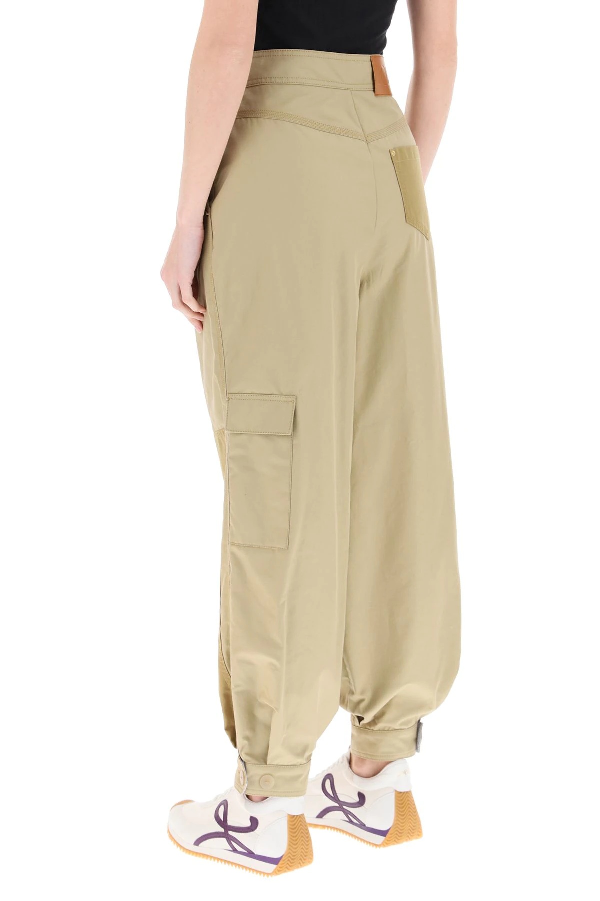 CARGO TROUSERS WITH PLEATS - 4