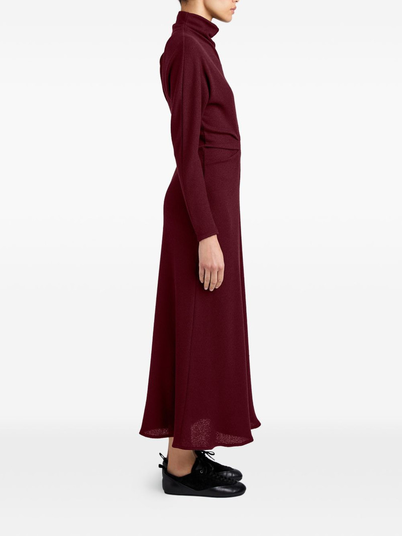 Soren roll-neck fine-ribbed maxi dress 3