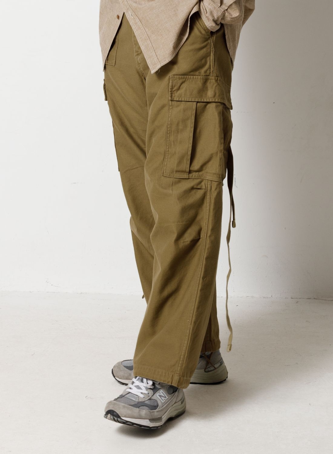 Army Cargo Pant in Khaki - 4