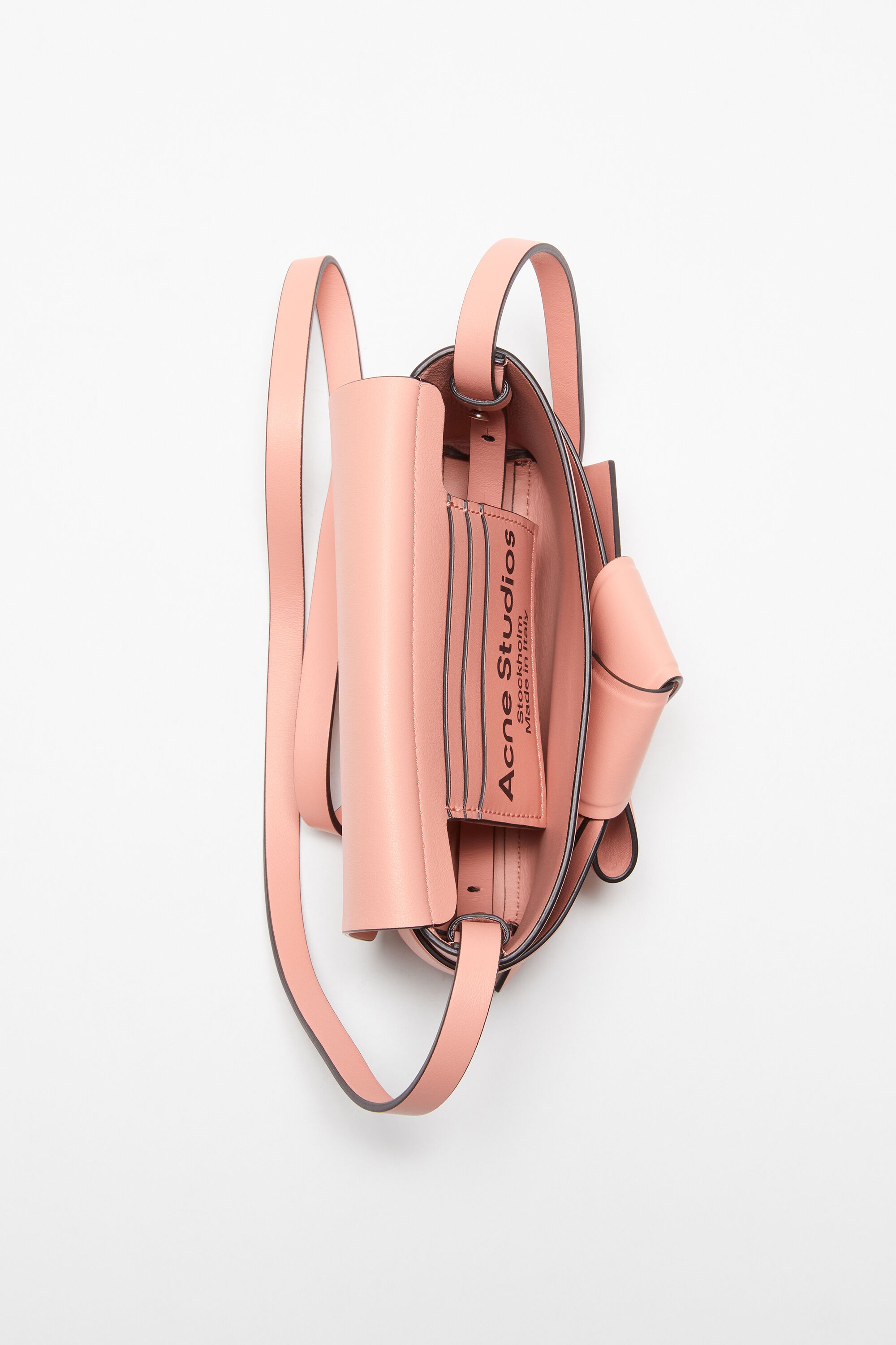 Musubi mini crossbody bag - Salmon pink - 3