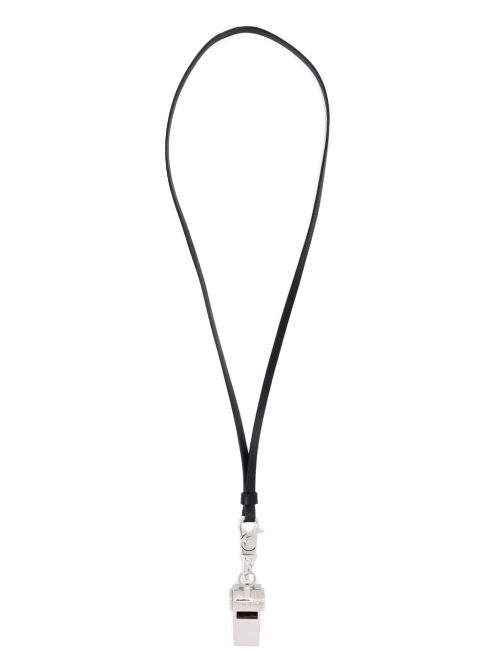 whistle leather necklace - 3