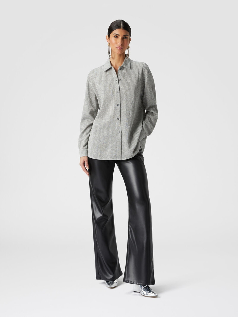 Missoni Cotton and viscose lamé oversized shirt outlook