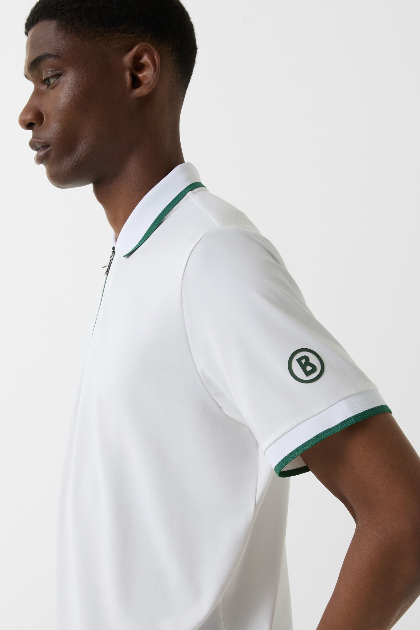 Cody functional short-sleeved top in White - 6