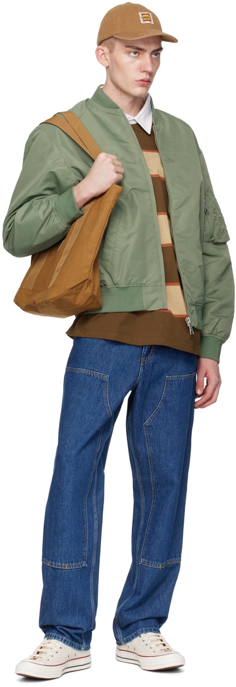 Green Otley Bomber Jacket - 5