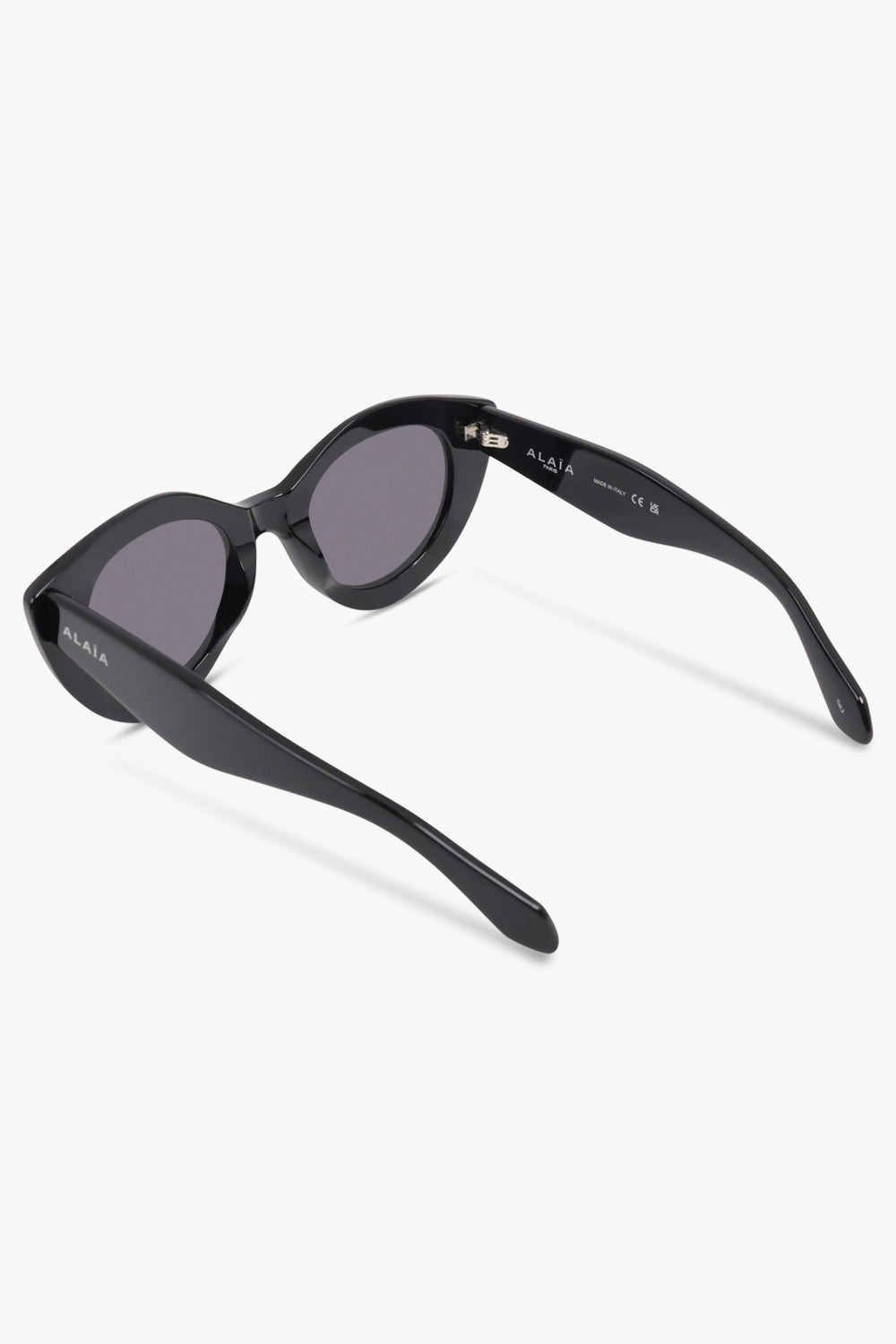 AA0091S ROUND CAT EYE SUNGLASSES | BLACK - 3