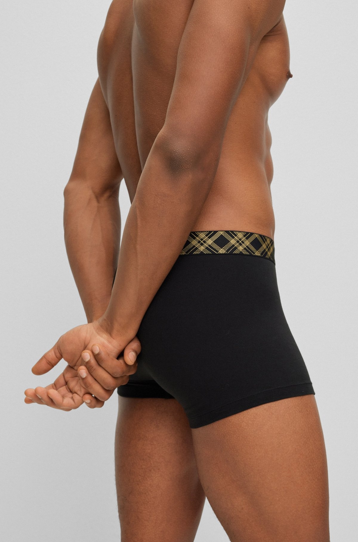 STRETCH-COTTON SOCKS AND TRUNKS SET WITH SPARKLY TRIMS - 5