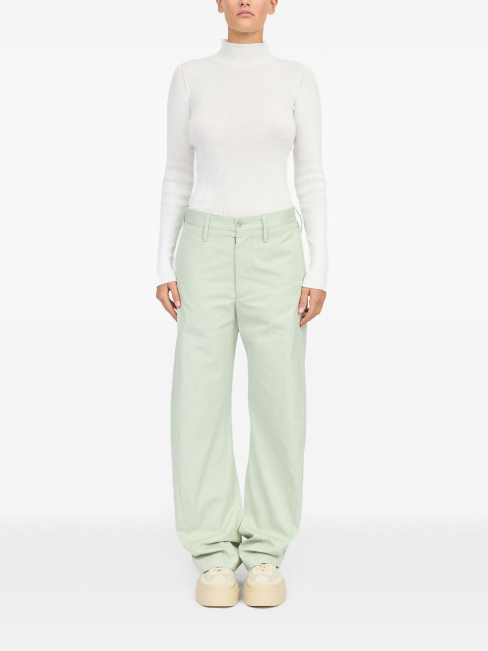 straight-leg trousers - 2
