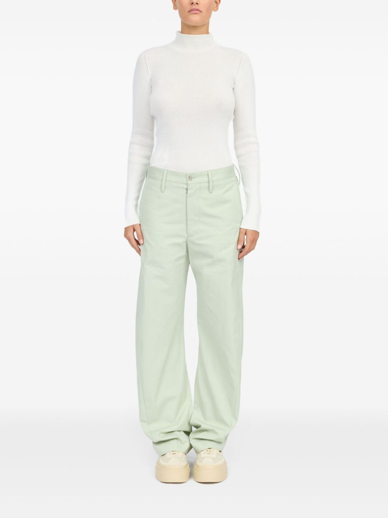 MM6 Maison Margiela straight-leg trousers outlook