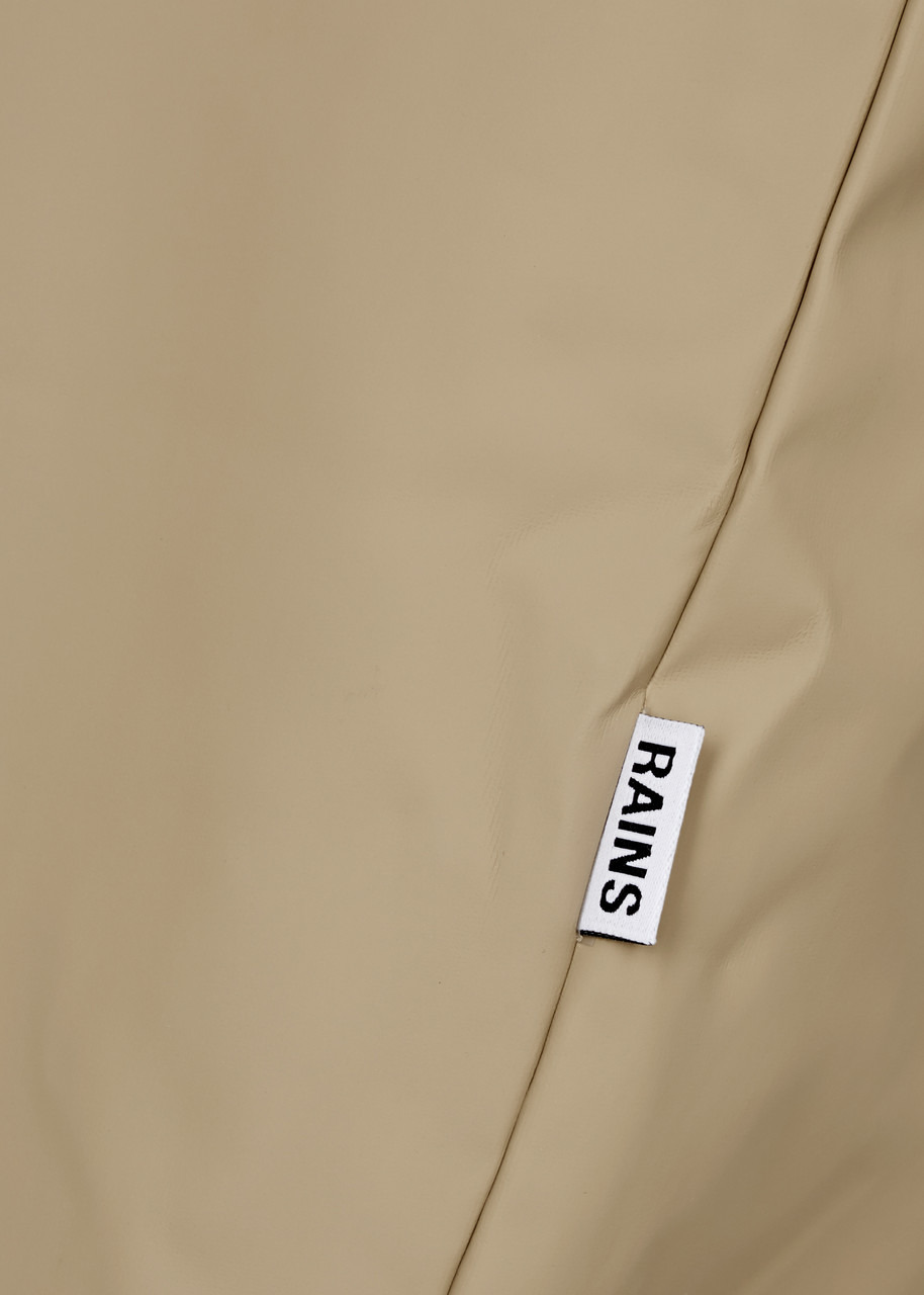 Fishtail hooded rubberised parka - 5