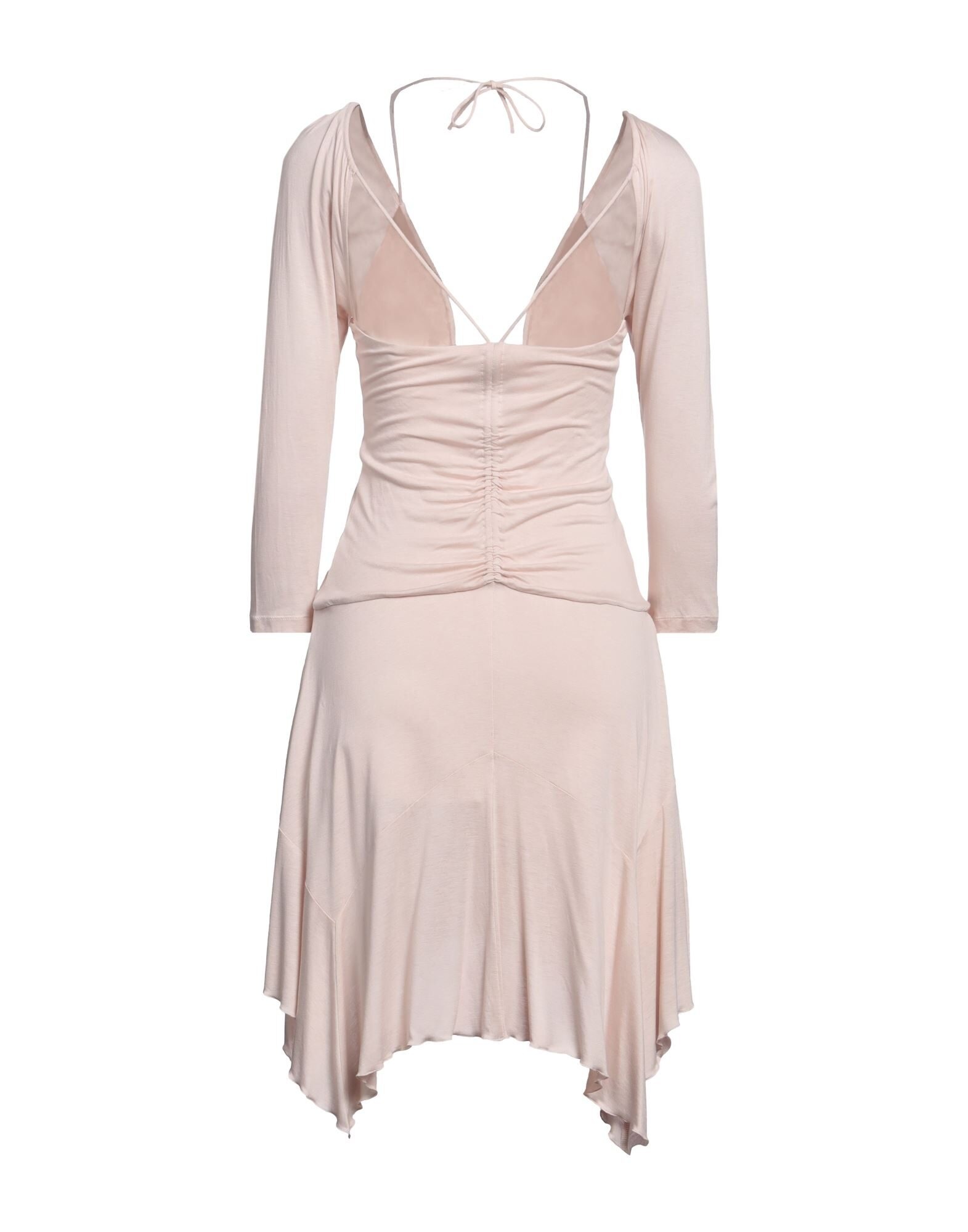 Light pink Women's Short Dress - 2