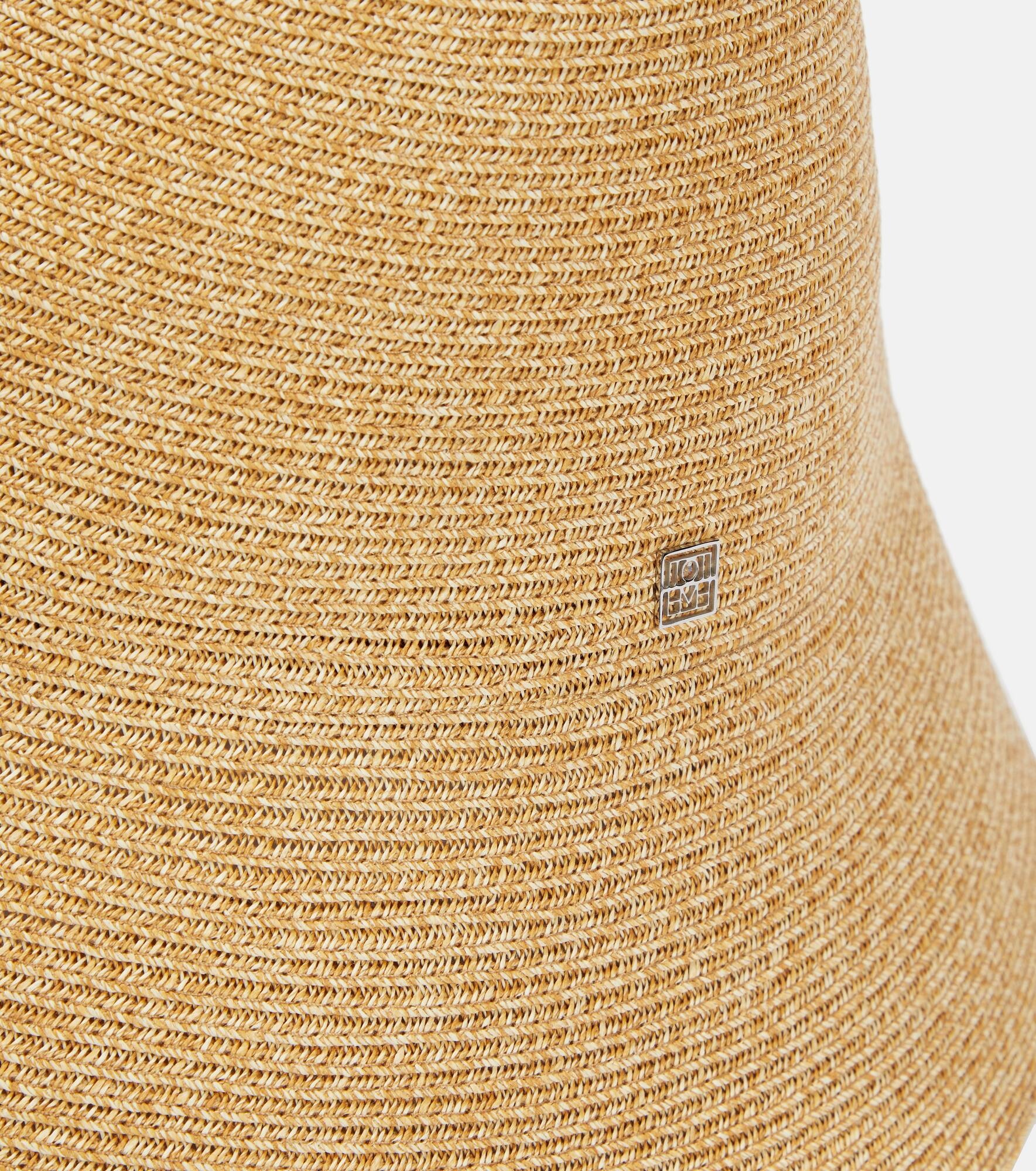 Embellished raffia sun hat - 4