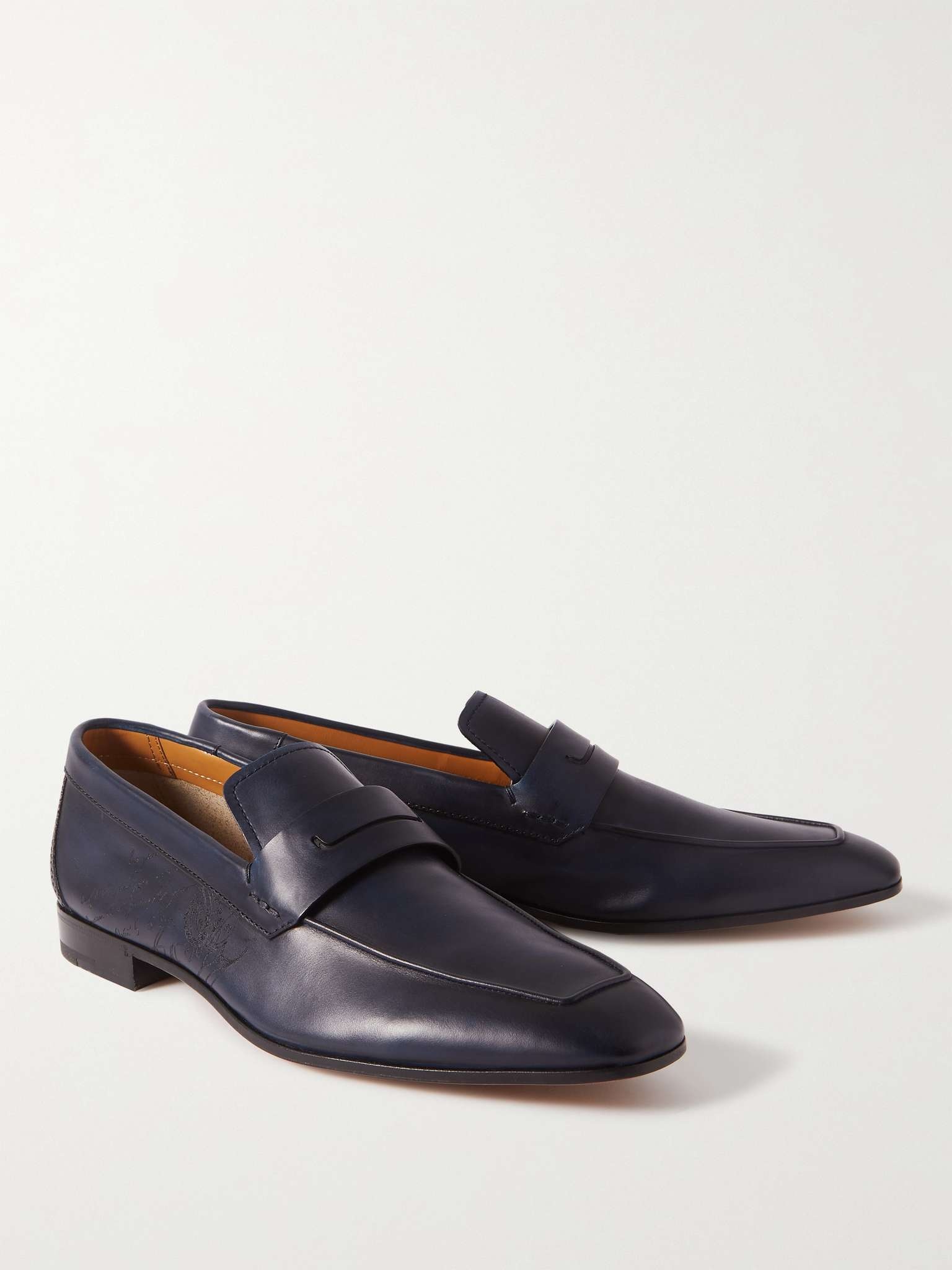 Lorenzo Scritto Venezia Leather Loafers - 4