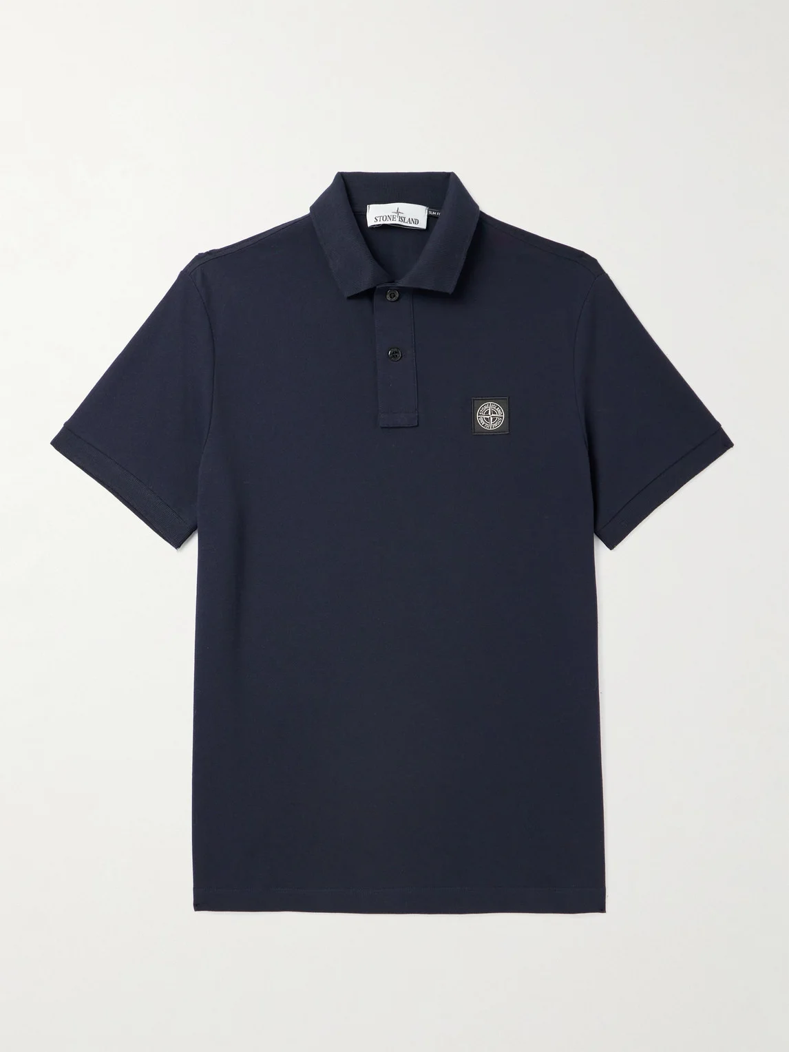Logo-Appliquéd Cotton-Blend Piqué Polo Shirt - 1