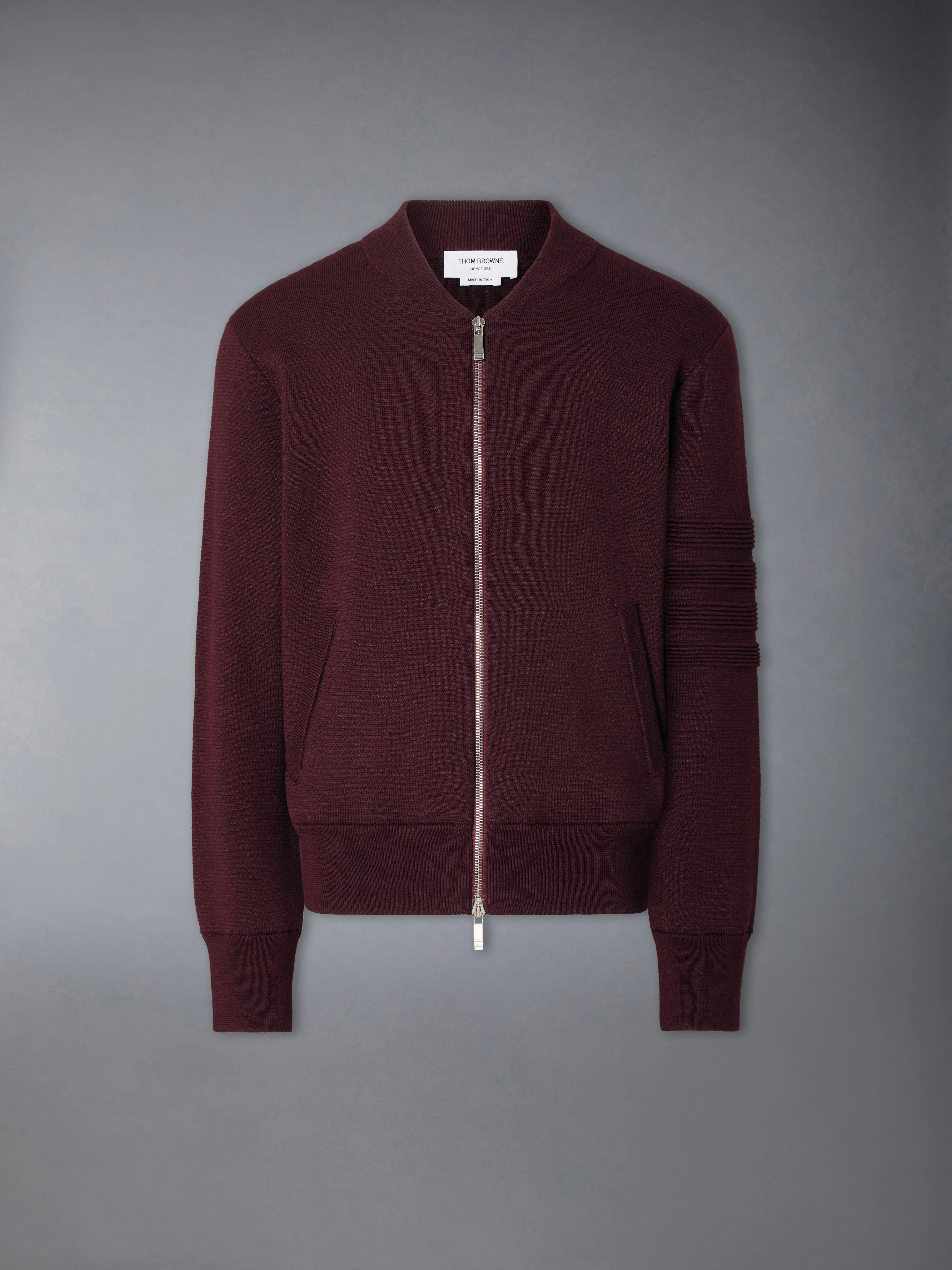 OTTOMAN MILANO STITCH 4-BAR BOMBER JACKET - 1