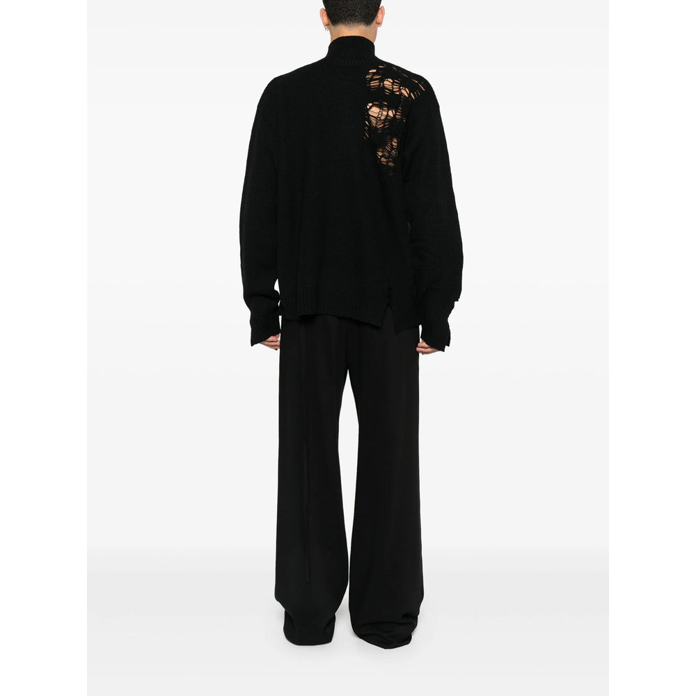 Ann Demeulemeester Black Sweaters & Knitwear - Jumpers Men - 5