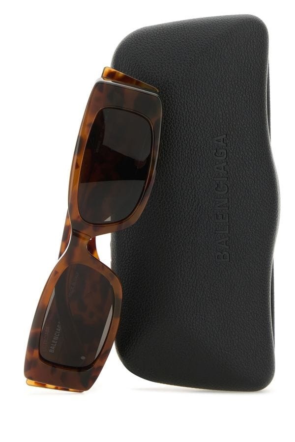 サングラス BALENCIAGA Printed Acetate Max Rectangle Sunglasses Balenciaga Printed Acetate Max Rectangle Sunglasses