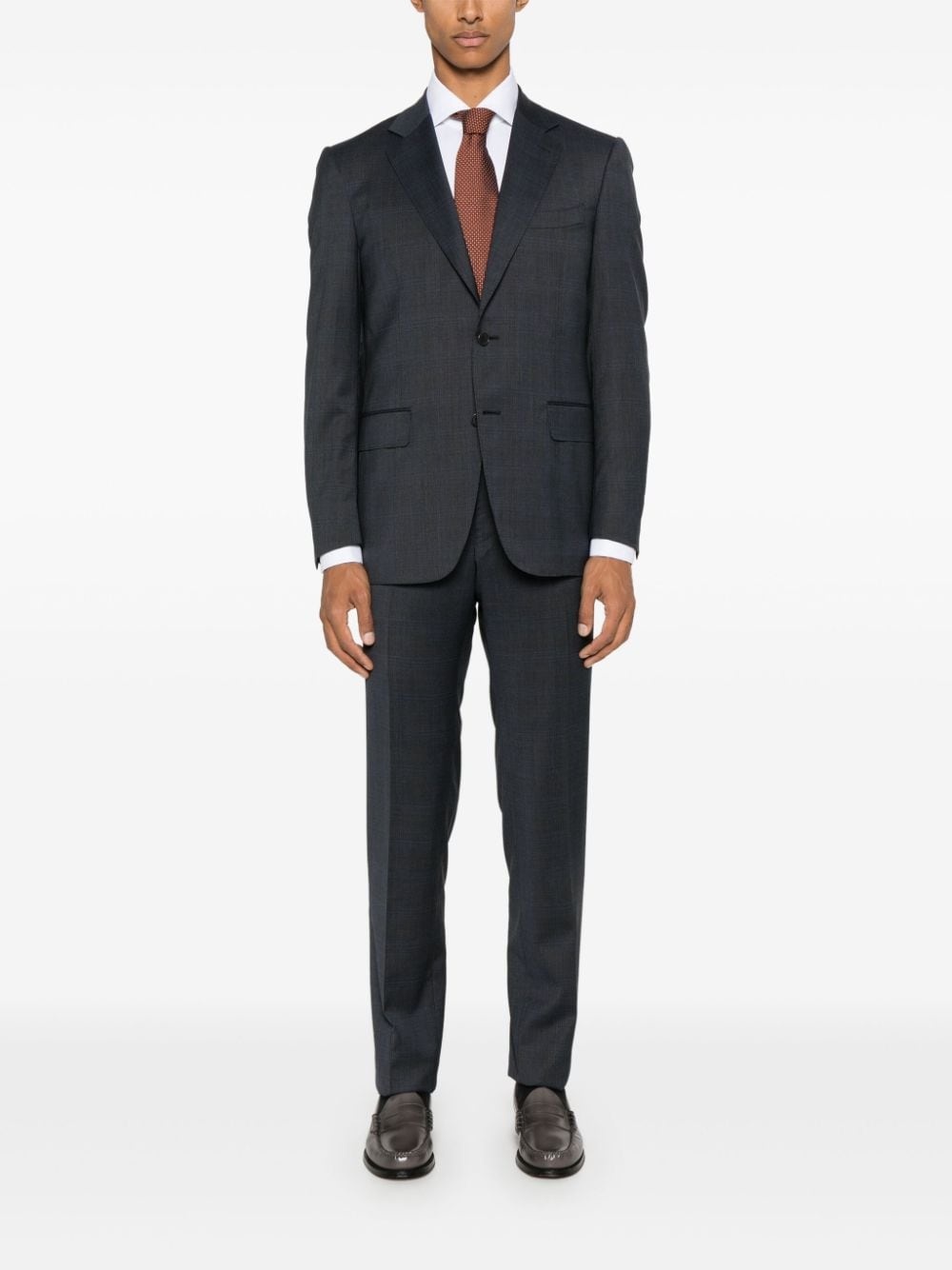 checked suit - 2