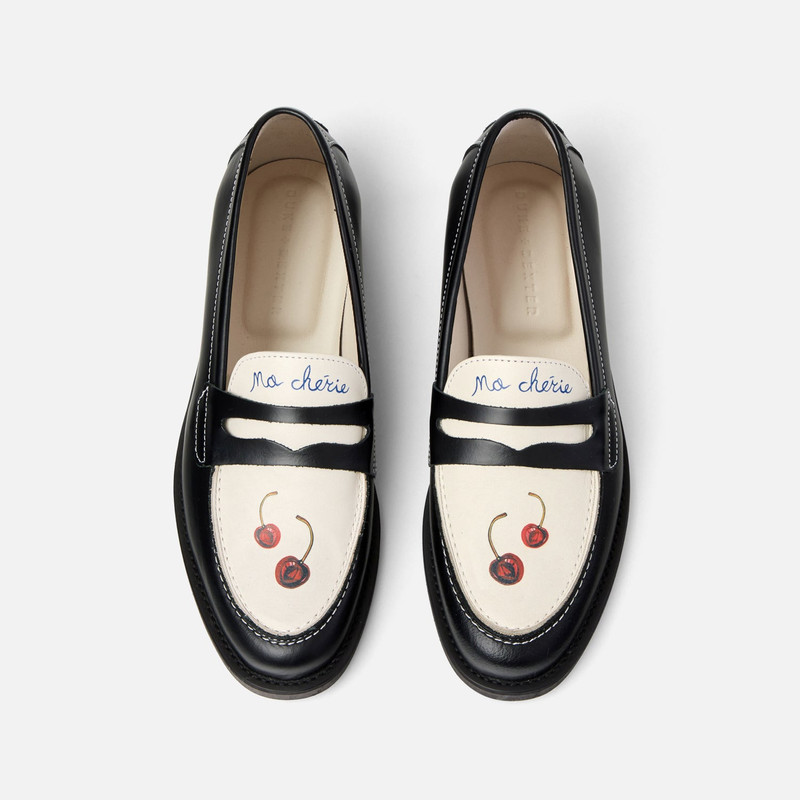 DUKE + DEXTER Wilde Cherry Penny Loafer - Women's outlook