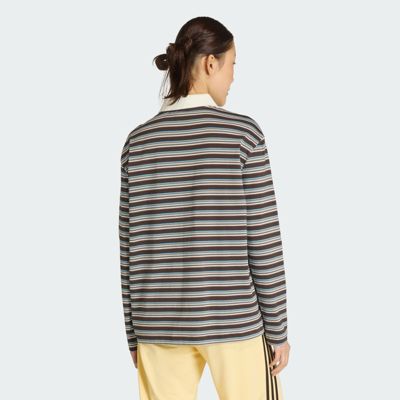 STRIPED OVZD LS POLO Shirt 3