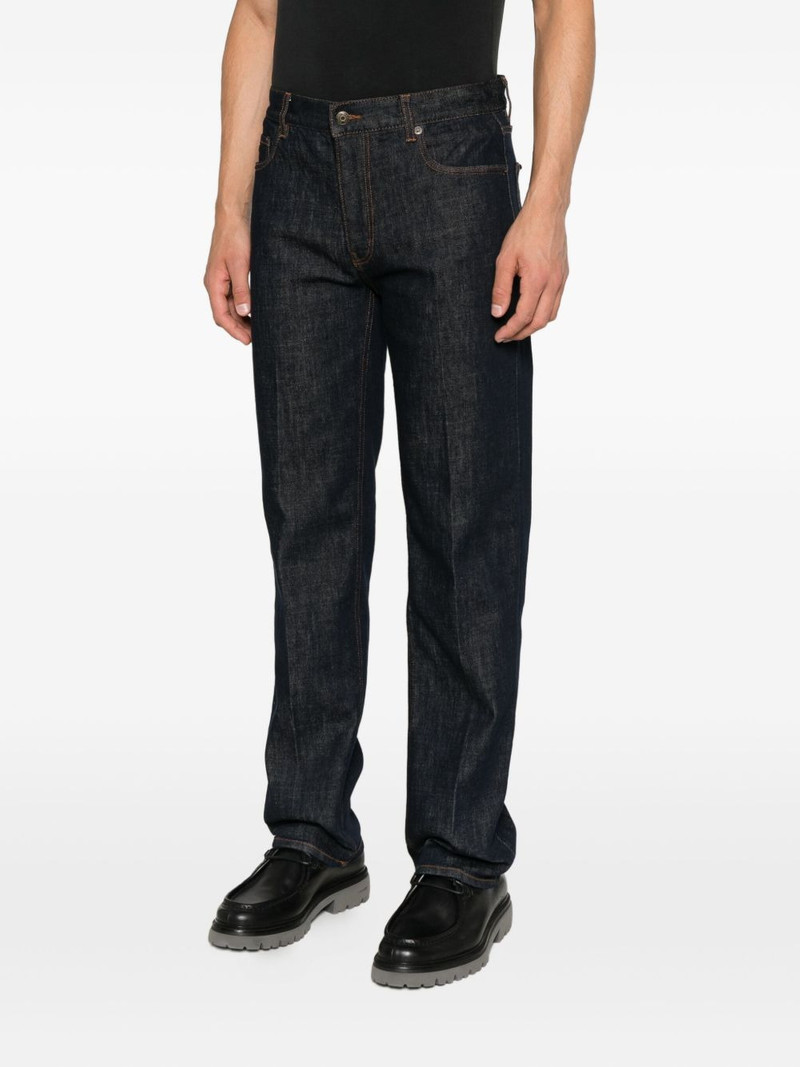 contrast-stitching trousers 3