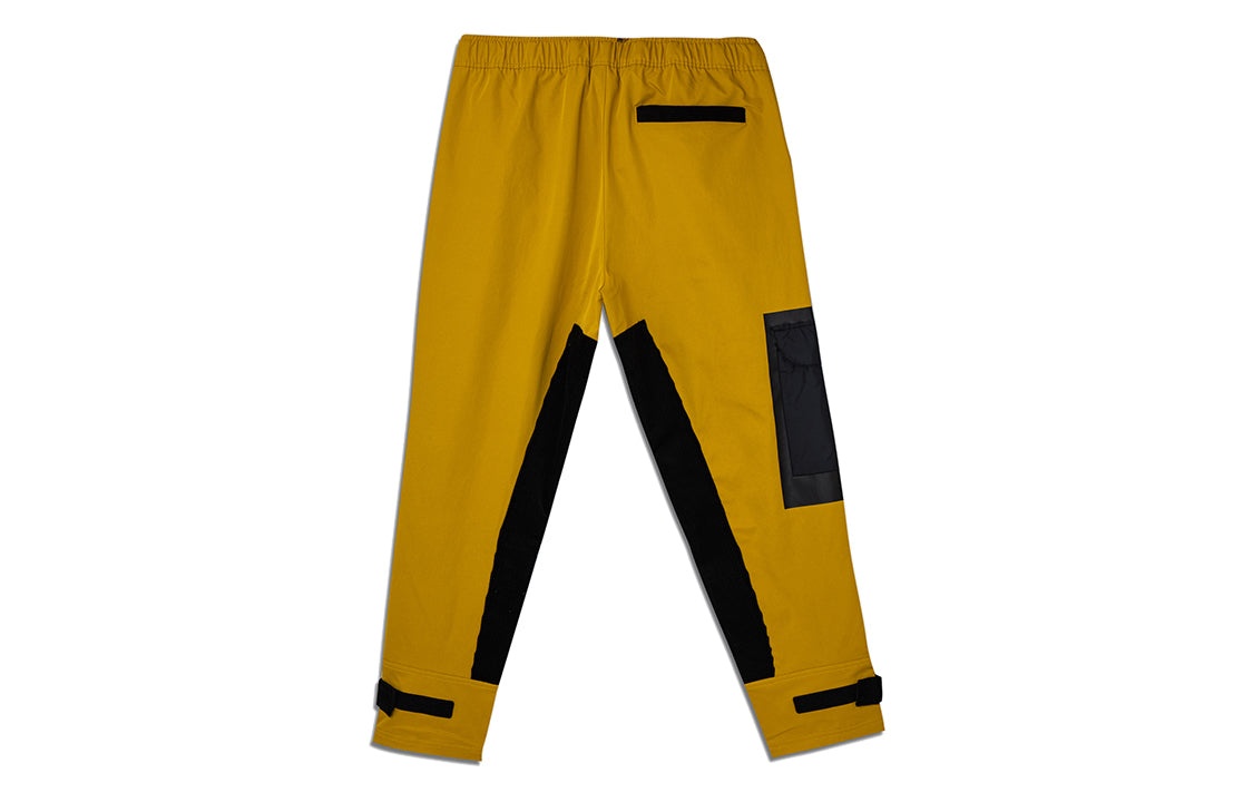 adidas originals Adv Wv Pant Colorblock Outdoor Multiple Pockets Cargo Sweatpants Yellow GV0931 - 2