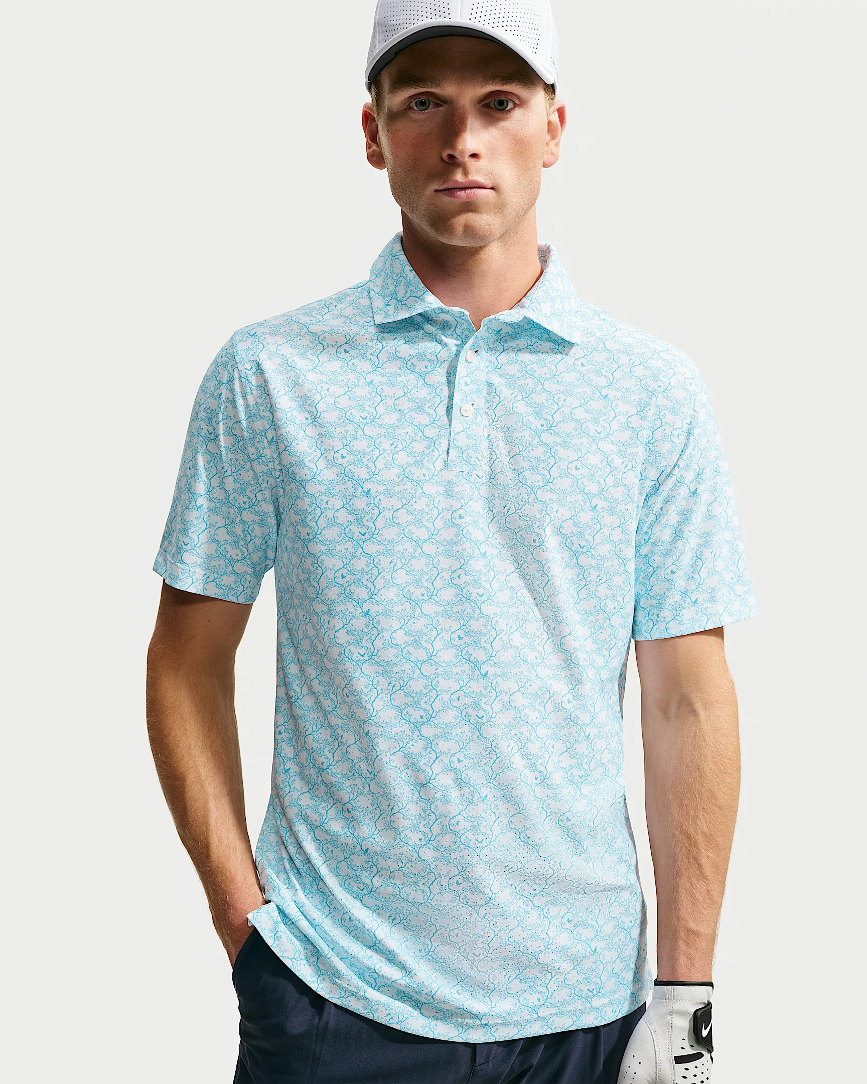 Nike Tailored Performance Men's Microprint Golf Polo - 1