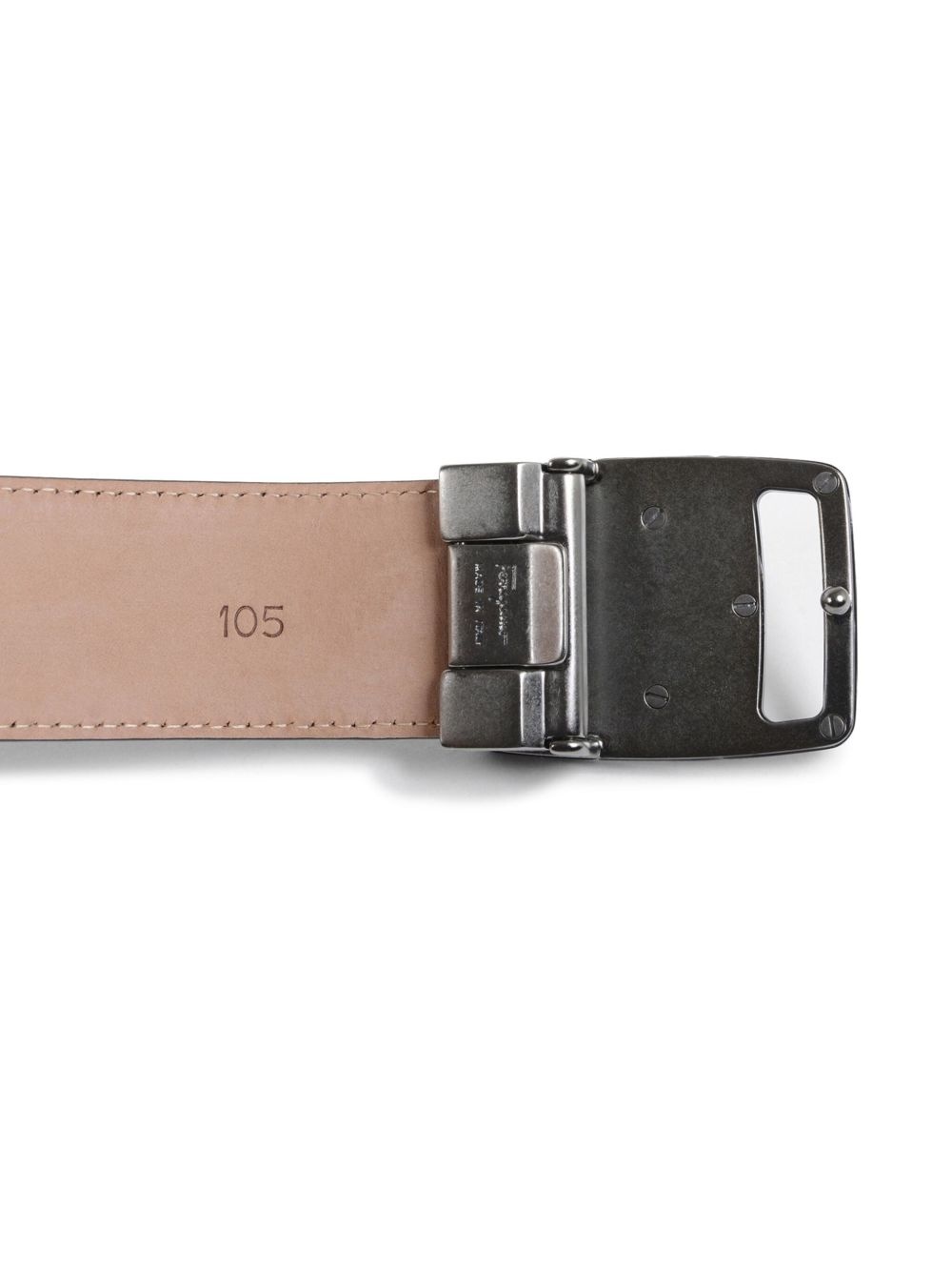 patent leather belt - 3