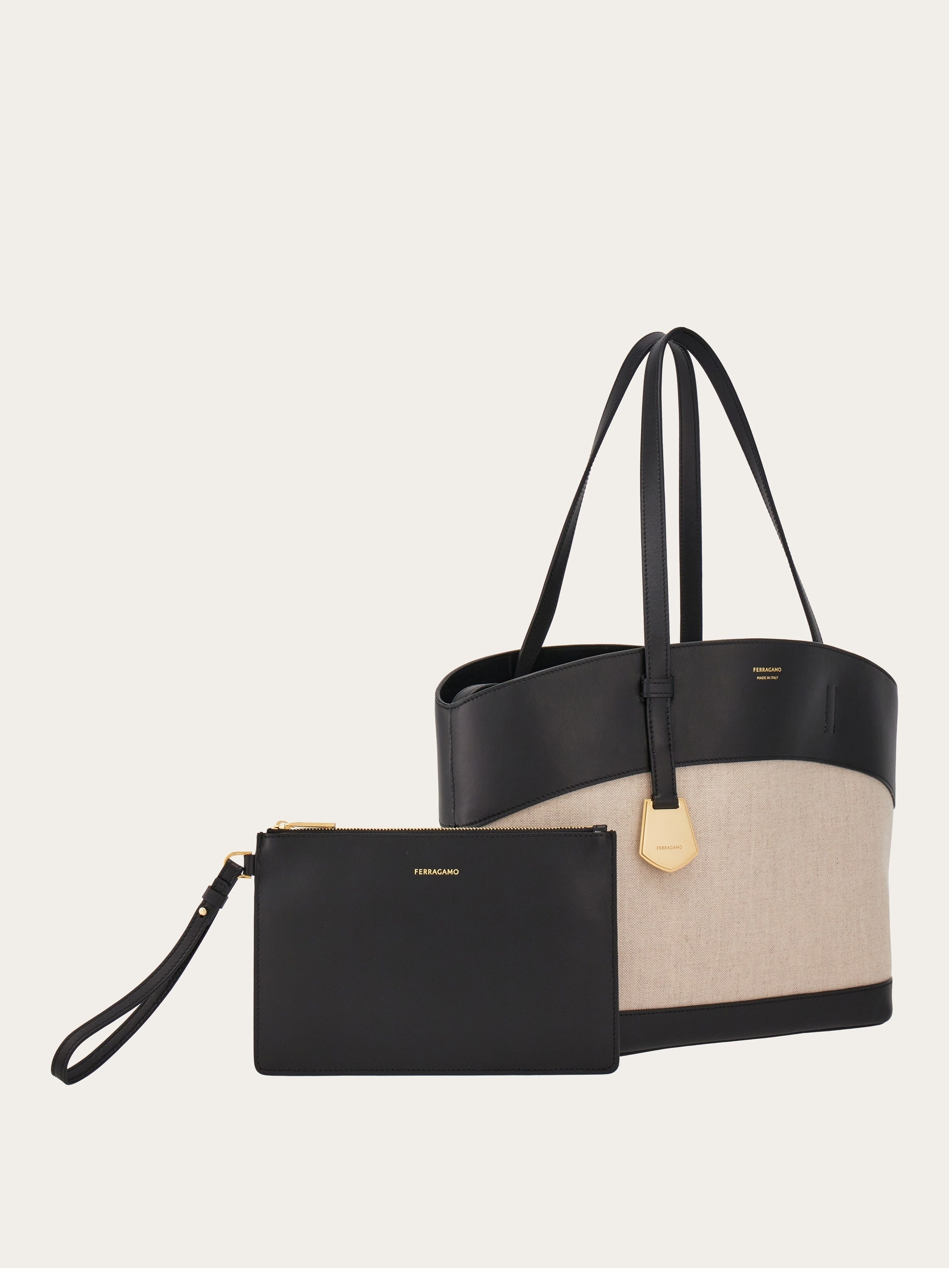 FERRAGAMO Charming tote bag (S) | REVERSIBLE