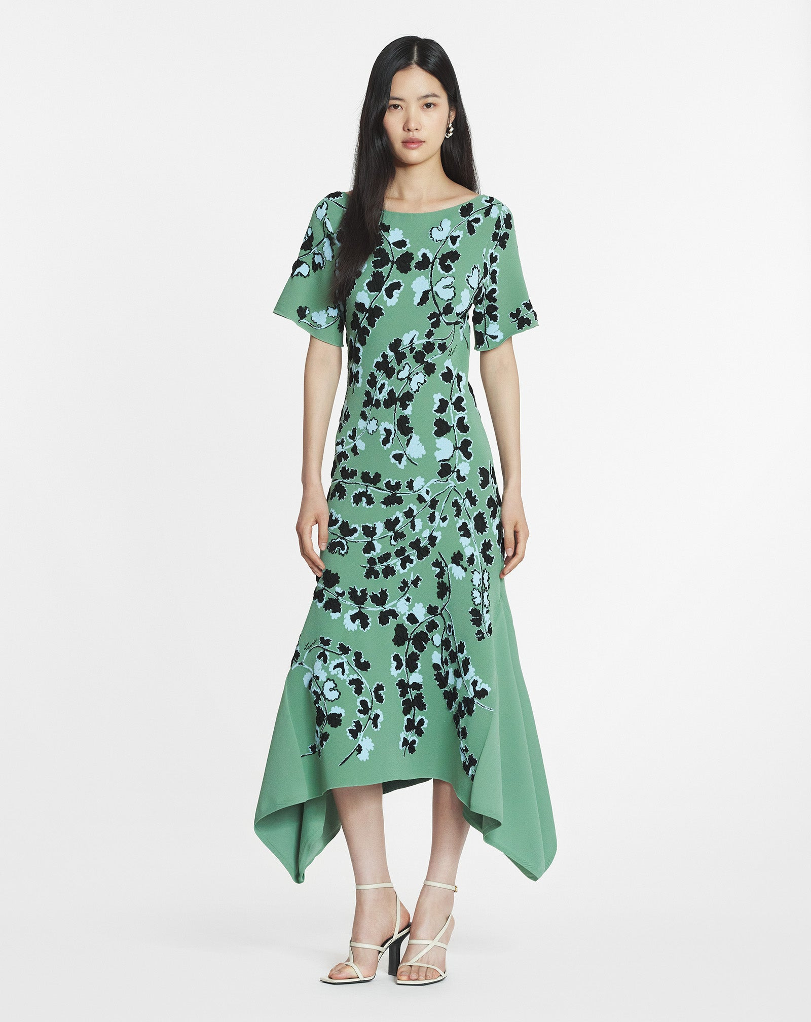 JACQUARD MIDI DRESS - 2