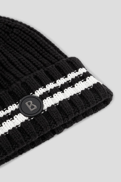 Bento Hat in cashmere in Black - 3