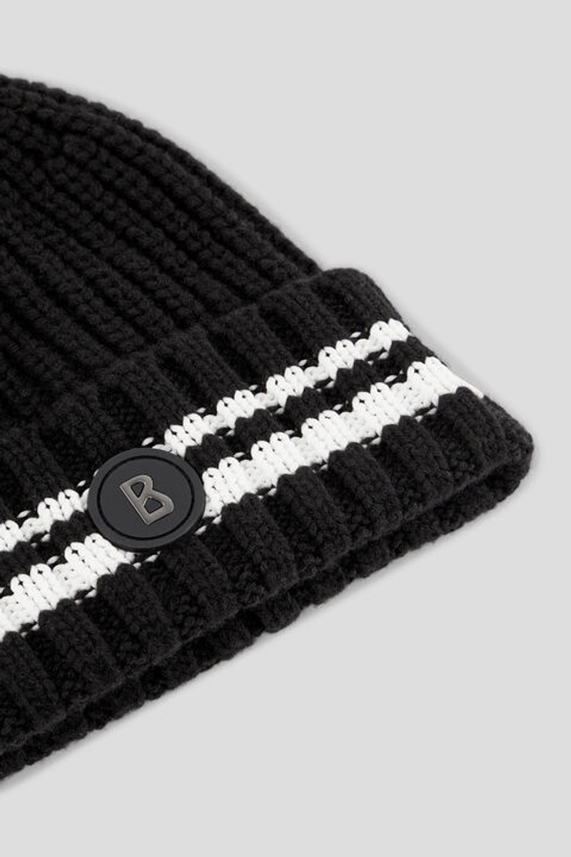 Bento Hat in cashmere in Black 3