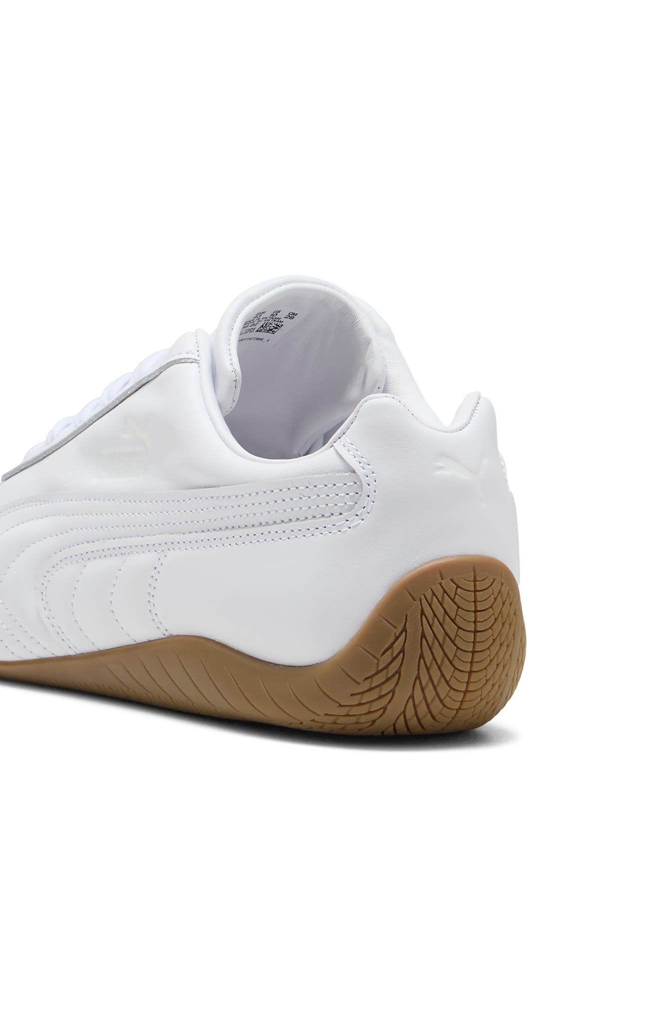 PUMA Speedcat Leather Sneaker in Puma White at Nordstrom - 7