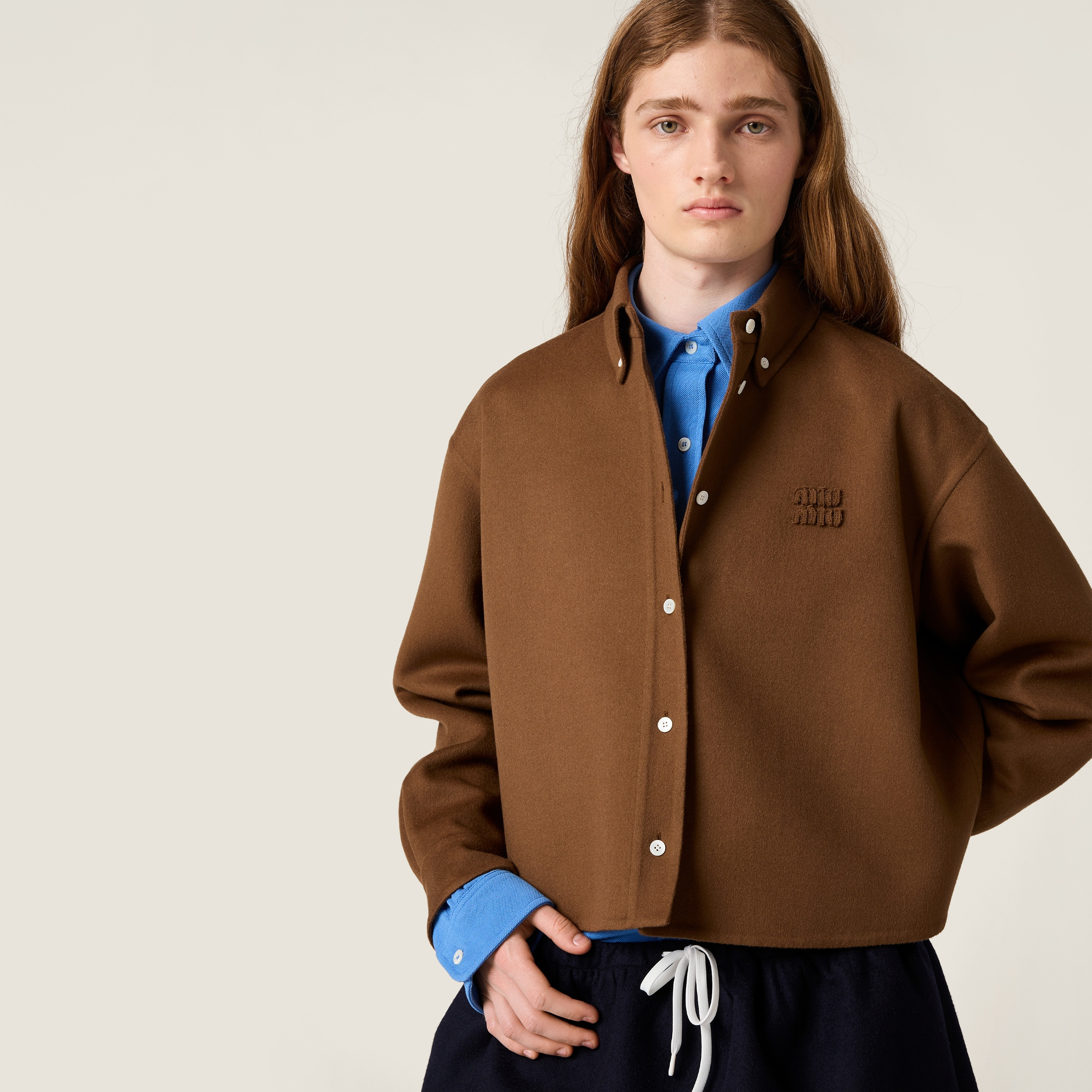 Double cashmere shirt - 6
