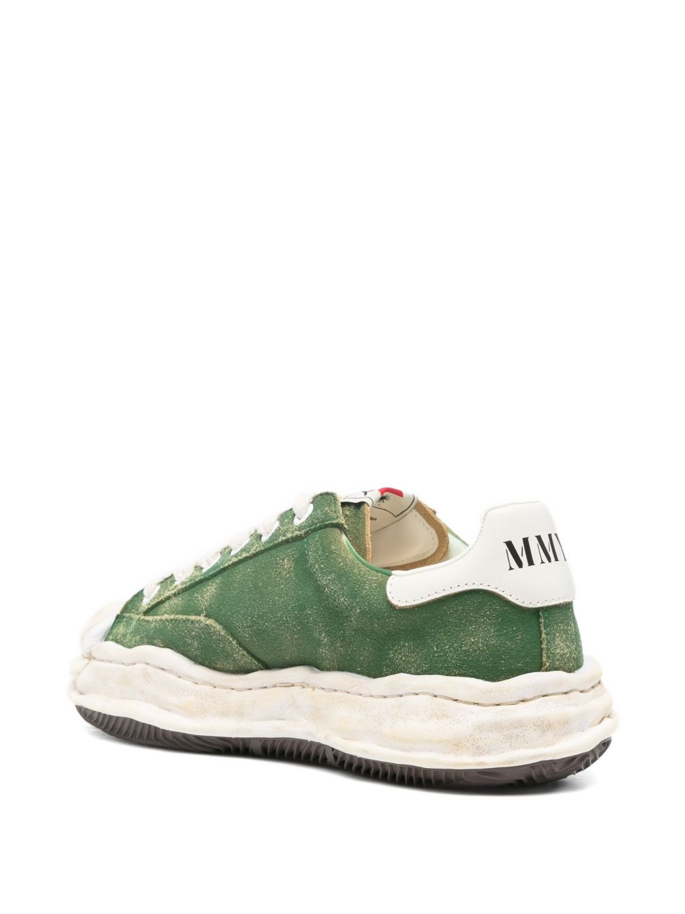 lace-up logo-print sneakers - 3