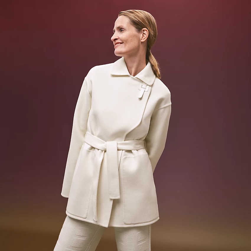 Short wrap coat - 1