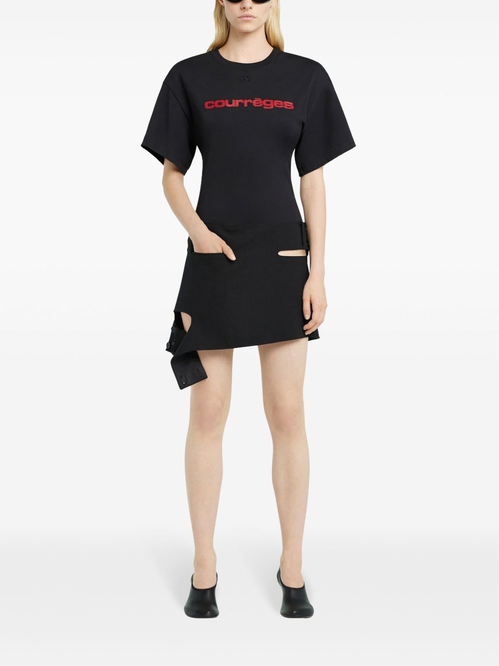 logo-print T-shirt - 2