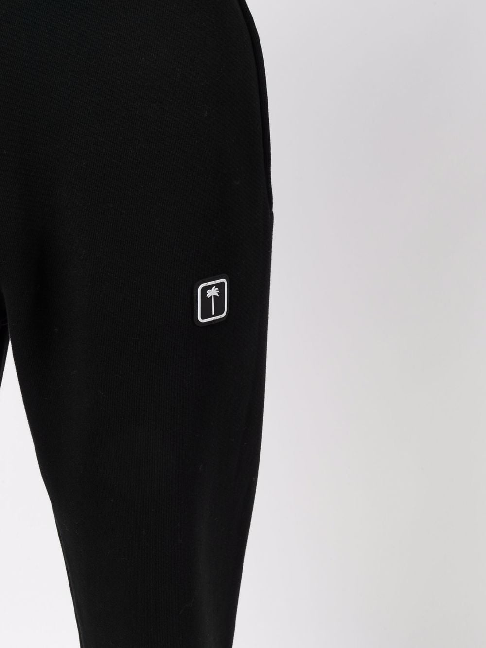 logo-patch drawstring track pants - 5