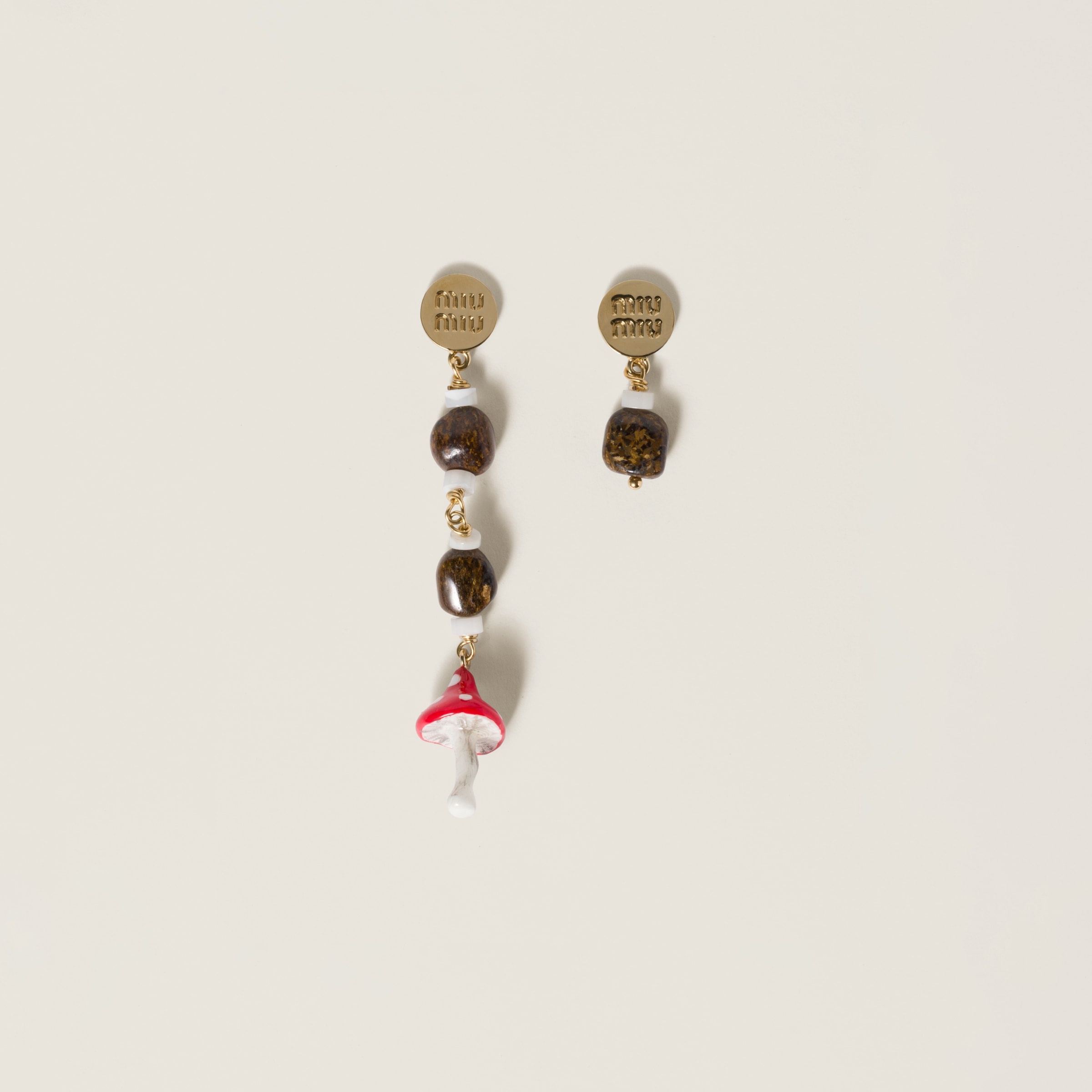 Metal earrings - 1