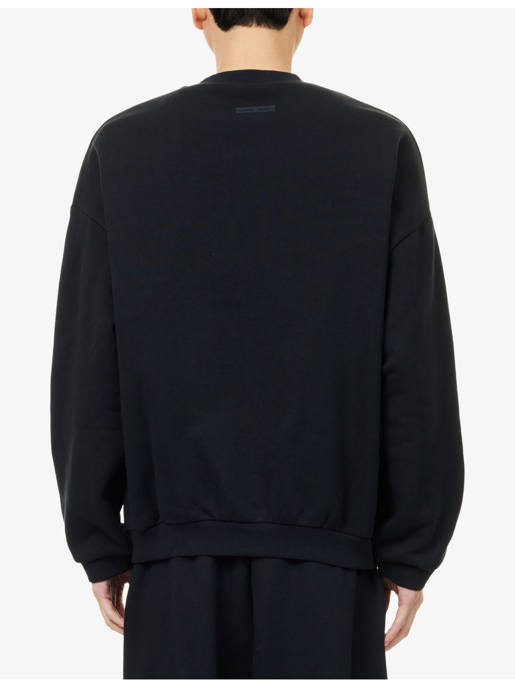 Brand-Patch Relaxed-Fit Cotton-Blend Sweatshirt - 4