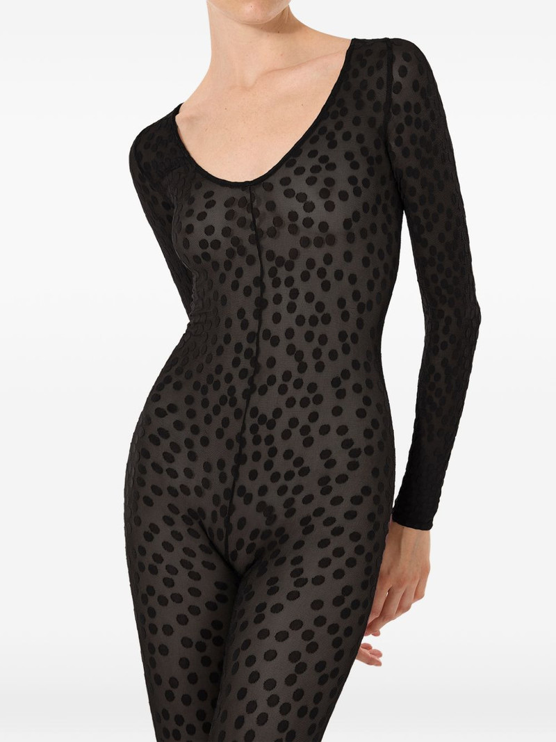 polka dot catsuit 4