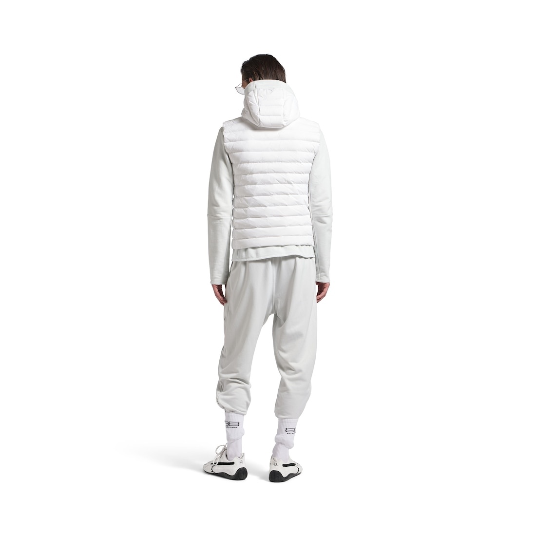 Balenciaga I Puma Fitted Tracksuit Pants in Dirty White - 4