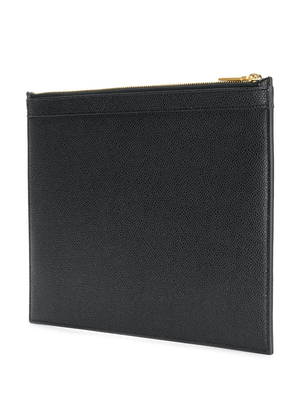 RWB-stripe leather tablet holder - 3