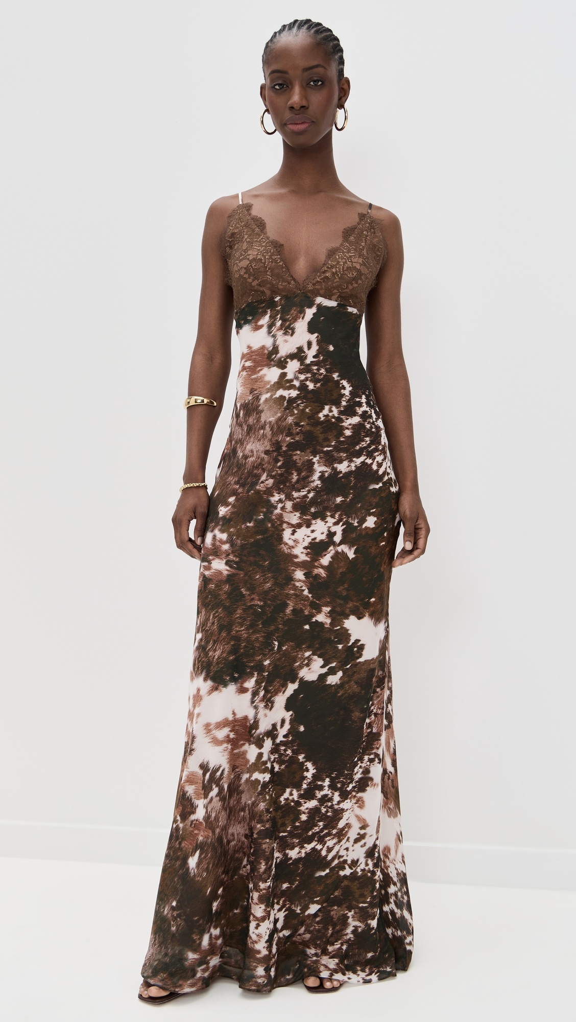 Susanna Lace Bust Slip Dress - 6