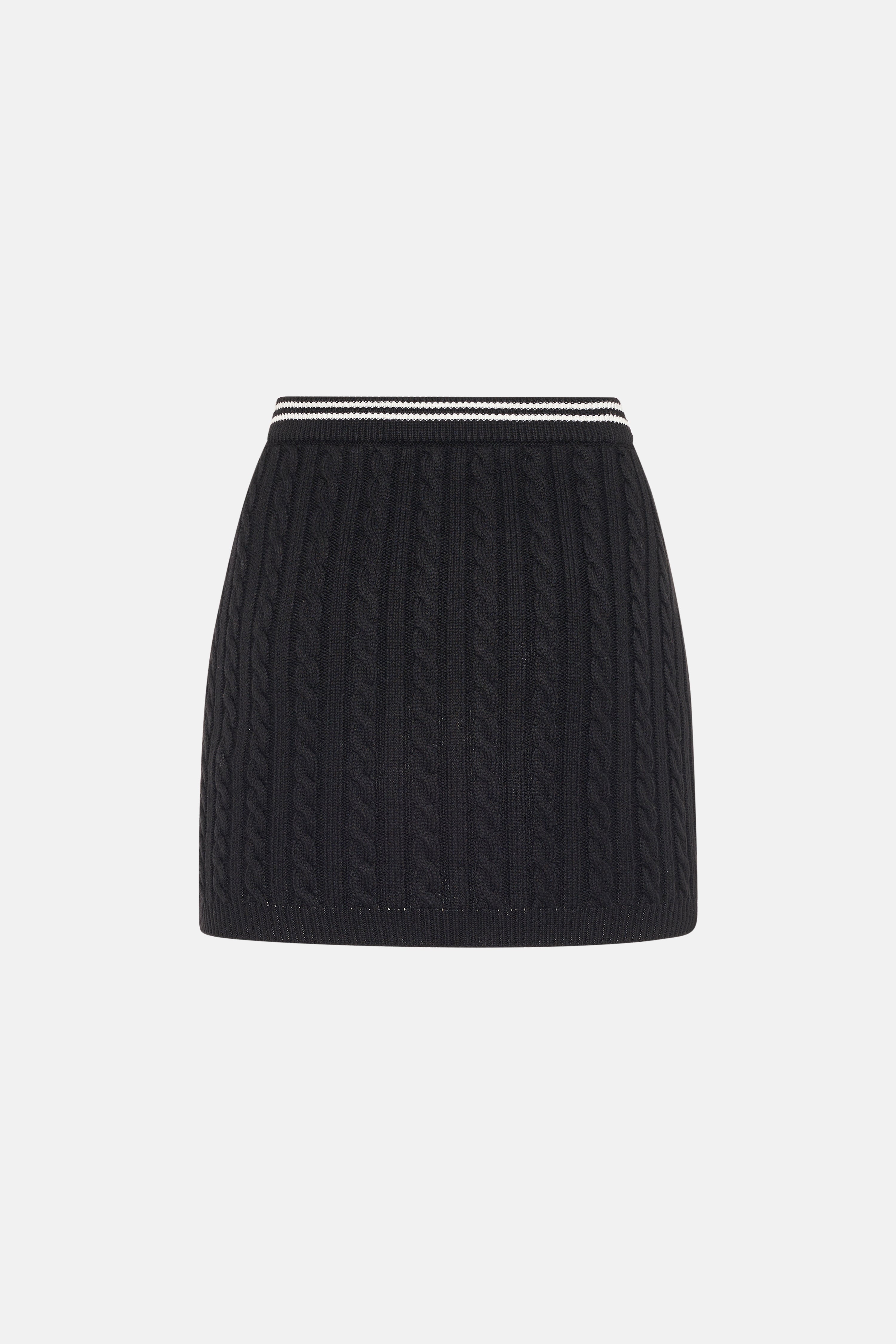 COTTON MINI SKIRT - 2