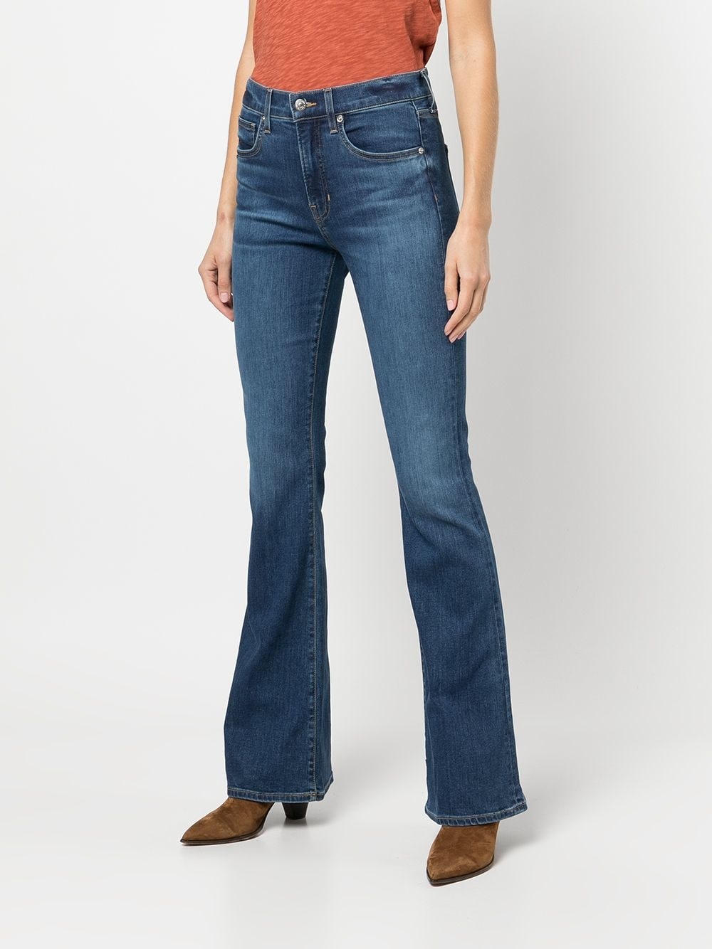 Beverly high-rise flared jeans - 3