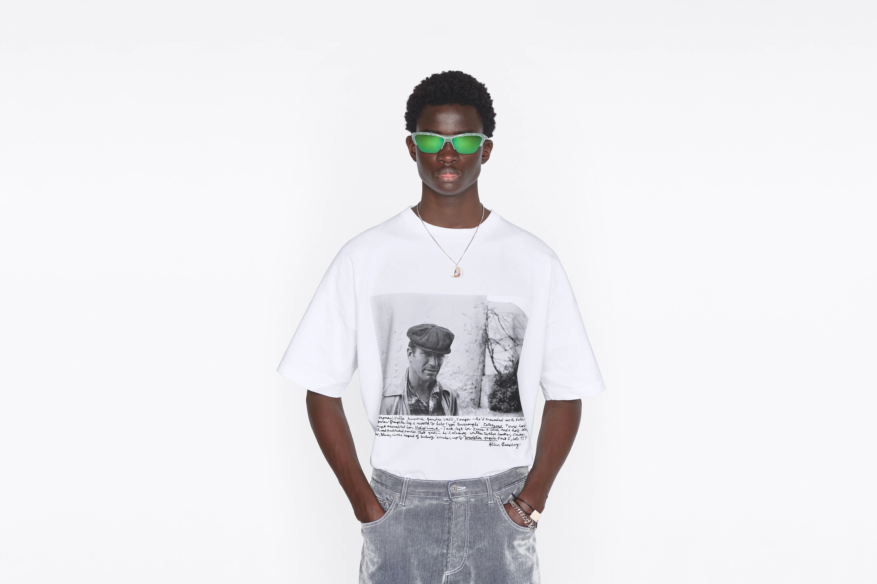 DIOR AND JACK KEROUAC Oversized T-Shirt - 4